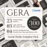 Gera - Canva Social Media Templates