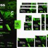 Fitness web advertising banners