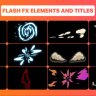 Flash FX Elements & Titles for DaVinci Resolve